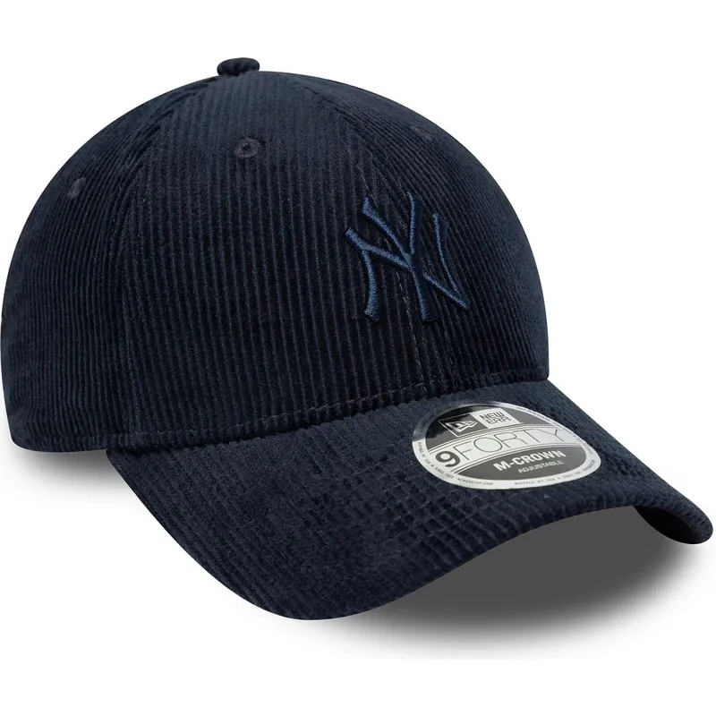 cepice-zaoblena-namornicka-modra-nastavitelny-9forty-m-crown-cord-new-york-yankees-mlb-new-era