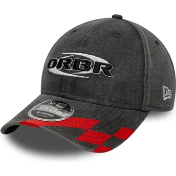 Čepice zaoblená černá snapback 9FORTY M-Crown Washed Red Bull Racing Formula 1 New Era