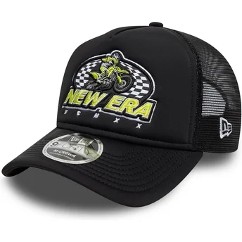 Čepice zaoblená černá snapback 9FORTY M-Crown Graphic New Era