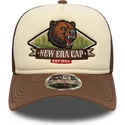 braune-trucker-kappe-9forty-m-crown-graphic-von-new-era