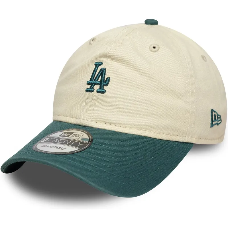 cepice-zaoblena-bezova-nastavitelny-9twenty-mini-washed-los-angeles-dodgers-mlb-new-era