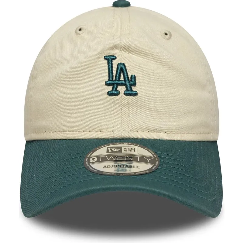 cepice-zaoblena-bezova-nastavitelny-9twenty-mini-washed-los-angeles-dodgers-mlb-new-era