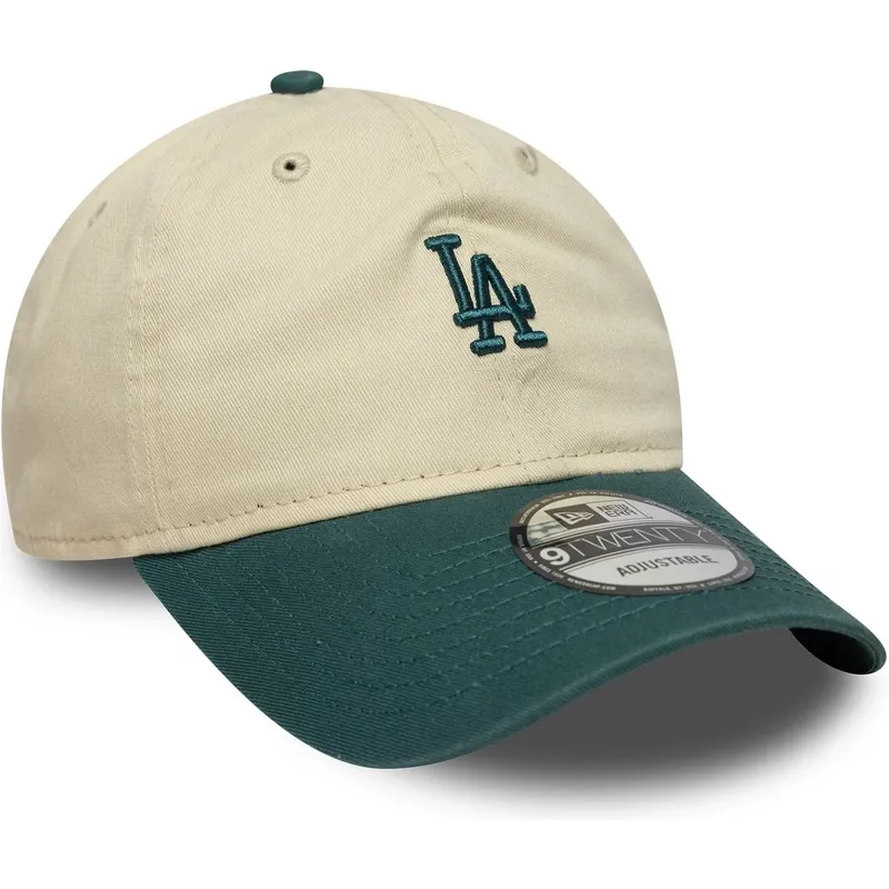 cepice-zaoblena-bezova-nastavitelny-9twenty-mini-washed-los-angeles-dodgers-mlb-new-era