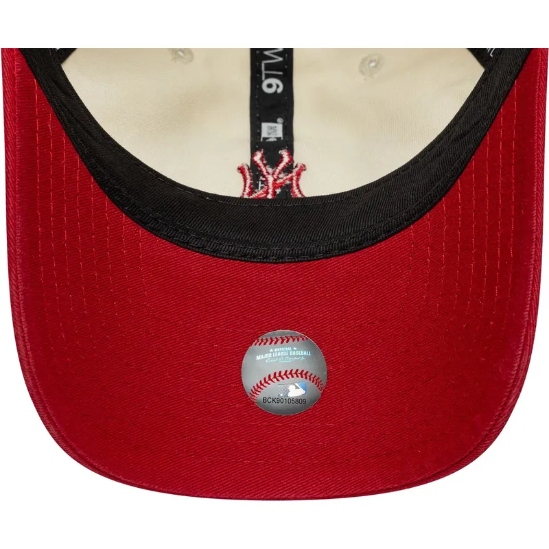 cap-zaoblena-beige-adjustable-strap-9twenty-mini-washed-new-york-yankees-mlb-new-era cap-zaoblena-beige-adjustable-strap-9twenty-mini-washed-new-york-yankees-mlb-new-era