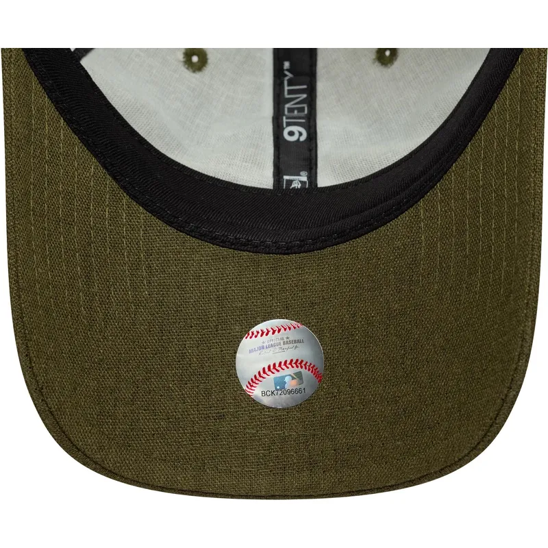 gron-bojd-justerbar-keps-9twenty-linen-fran-los-angeles-dodgers-mlb-av-new-era