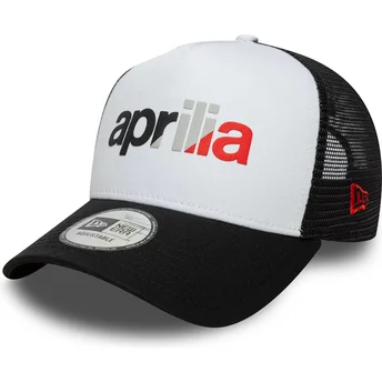 Cap zaoblená black snapback A Frame Wordmark Aprilia Piaggio New Era