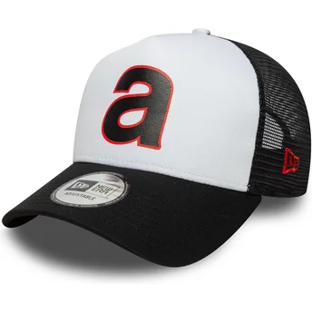 Čepice zaoblená žádné zvíře černá snapback E Frame Aprilia Piaggio New Era