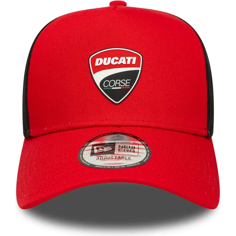 cepice-zaoblena-cervena-snapback-9forty-e-frame-ducati-motor-motogp-new-era cepice-zaoblena-cervena-snapback-9forty-e-frame-ducati-motor-motogp-new-era