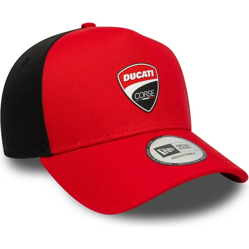 cepice-zaoblena-cervena-snapback-9forty-e-frame-ducati-motor-motogp-new-era cepice-zaoblena-cervena-snapback-9forty-e-frame-ducati-motor-motogp-new-era