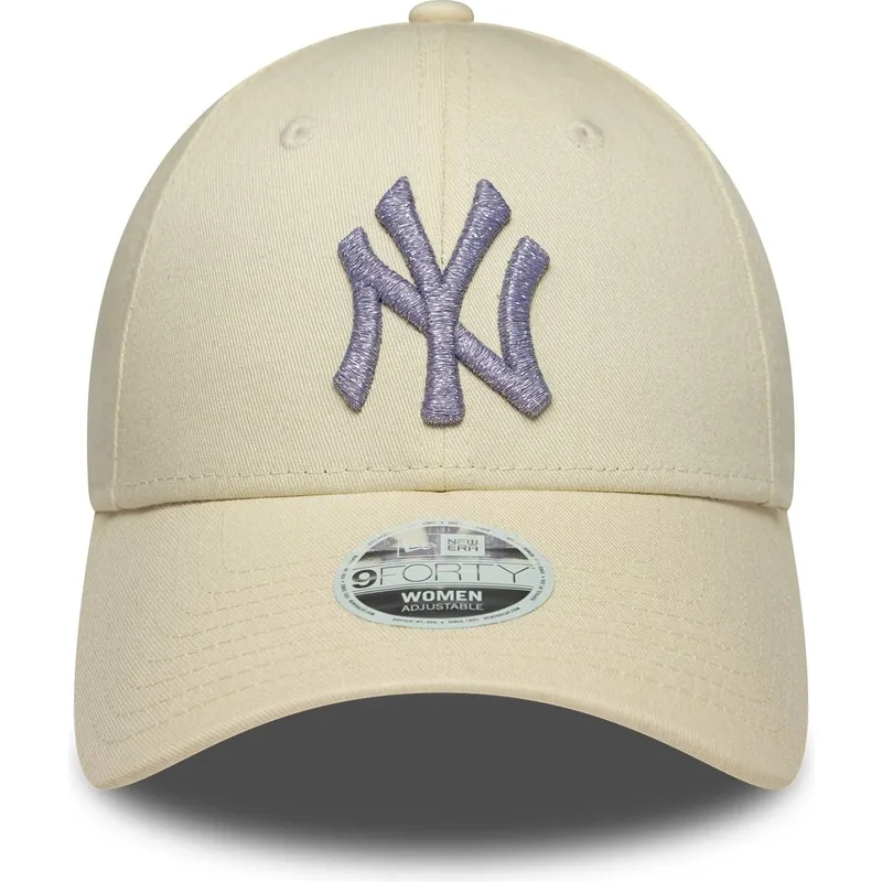 cepice-zaoblena-bezova-nastavitelny-9forty-metallic-new-york-yankees-mlb-new-era
