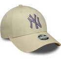 cepice-zaoblena-bezova-nastavitelny-9forty-metallic-new-york-yankees-mlb-new-era