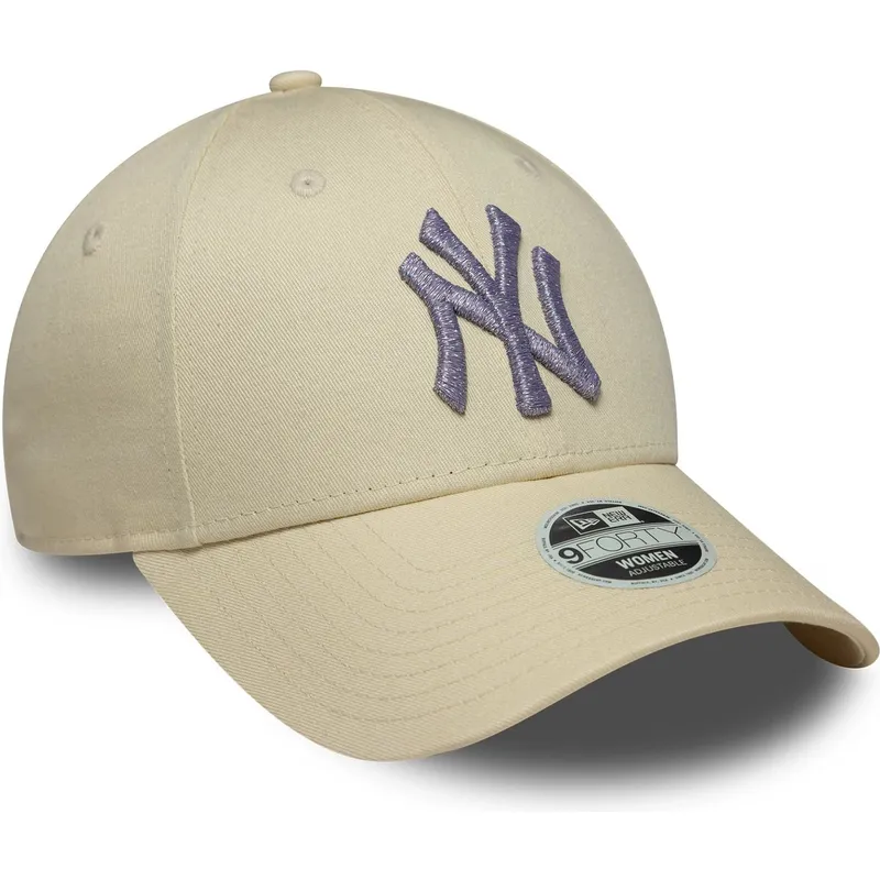 cepice-zaoblena-bezova-nastavitelny-9forty-metallic-new-york-yankees-mlb-new-era