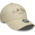 cepice-zaoblena-bezova-nastavitelny-9forty-sequin-wordmark-new-york-yankees-mlb-new-era