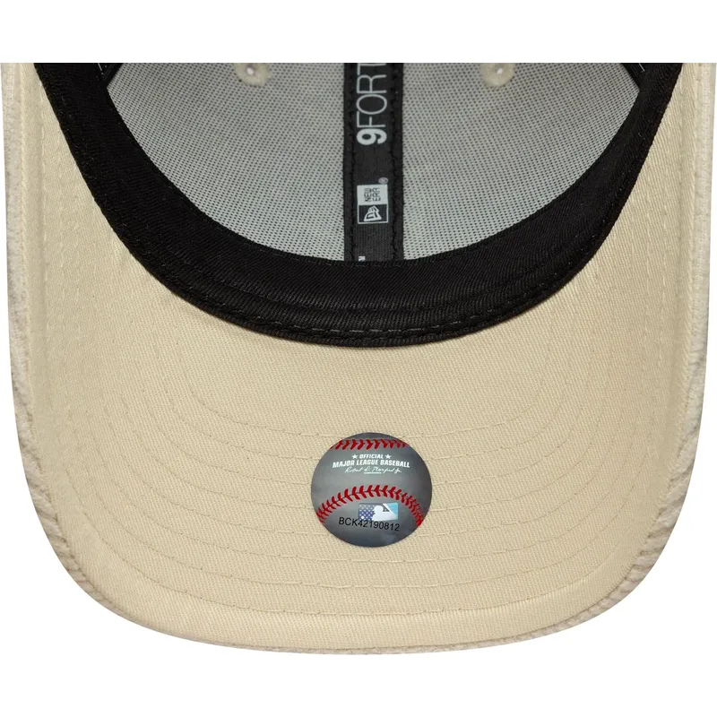 cepice-zaoblena-bezova-nastavitelny-pasek-9forty-m-crown-pastel-cord-los-angeles-dodgers-mlb-new-era