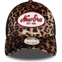 cepice-zaoblena-zadne-zvire-leopardi-snapback-9forty-a-frame-m-crown-new-era