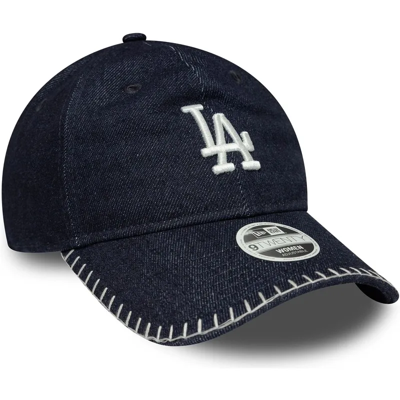 cap-zaoblena-navy-blue-adjustable-strap-9twenty-denim-stitch-los-angeles-dodgers-mlb-new-era cap-zaoblena-navy-blue-adjustable-strap-9twenty-denim-stitch-los-angeles-dodgers-mlb-new-era
