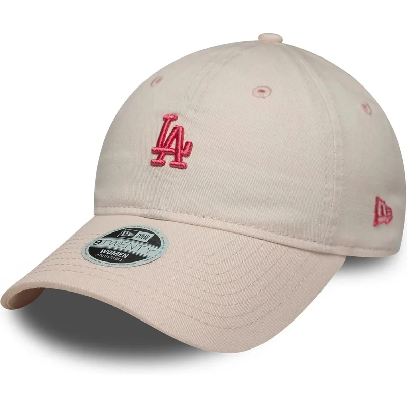 justerbar-rosa-bojd-keps-for-dam-9twenty-washed-mini-fran-los-angeles-dodgers-mlb-av-new-era