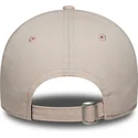 gebogene-rosa-verstellbare-damenkappe-9twenty-washed-mini-der-los-angeles-dodgers-mlb-von-new-era
