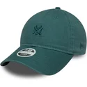 cepice-zaoblena-zelena-nastavitelny-9twenty-washed-mini-new-york-yankees-mlb-new-era