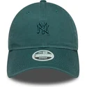 cepice-zaoblena-zelena-nastavitelny-9twenty-washed-mini-new-york-yankees-mlb-new-era