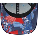 cap-zaoblena-blue-adjustable-strap-pro-deti-9forty-superman-dc-comics-new-era