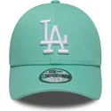 cepice-zaoblena-zelena-nastavitelny-pro-deti-9forty-league-essential-los-angeles-dodgers-mlb-new-era