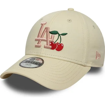 Čepice zaoblená béžová nastavitelný pro děti 9FORTY Fruit Icon New York Yankees MLB New Era