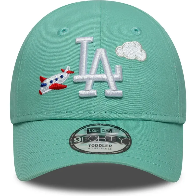 cepice-zaoblena-zelena-nastavitelny-pro-deti-9forty-plane-icon-new-york-yankees-mlb-new-era