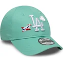 cepice-zaoblena-zelena-nastavitelny-pro-deti-9forty-plane-icon-new-york-yankees-mlb-new-era