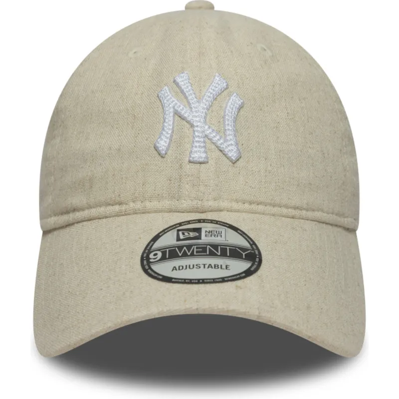cap-zaoblena-beige-adjustable-strap-9twenty-linen-new-york-yankees-mlb-new-era cap-zaoblena-beige-adjustable-strap-9twenty-linen-new-york-yankees-mlb-new-era