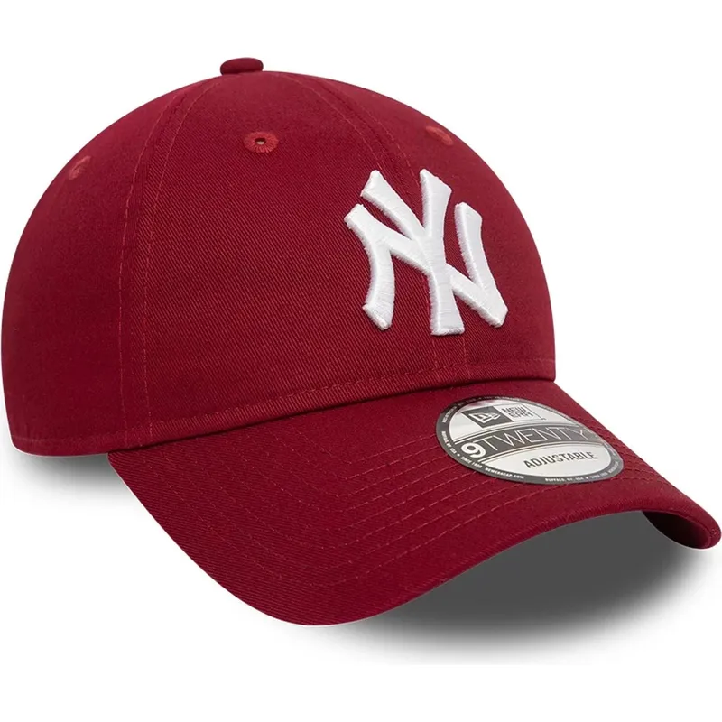 cepice-zaoblena-cervena-nastavitelny-9twenty-league-essential-new-york-yankees-mlb-new-era