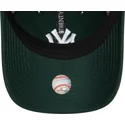 dunkelgrune-verstellbare-curved-cap-9twenty-league-essential-der-new-york-yankees-mlb-von-new-era