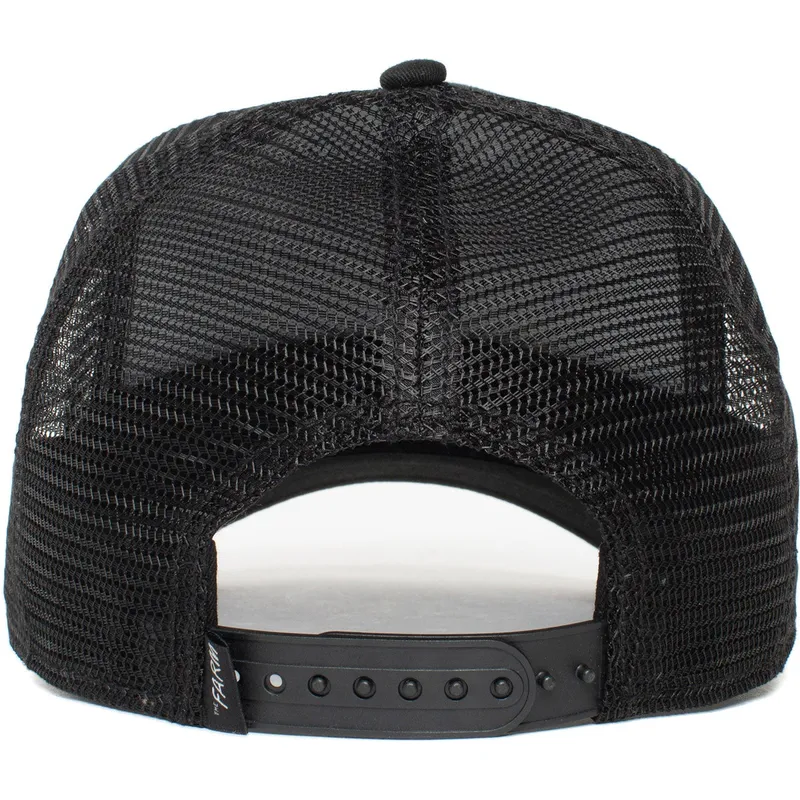 cepice-zaoblena-zadne-zvire-cerna-snapback-chacal-jackal-the-farm-premium-the-farm-de-goorin-bros