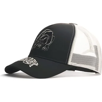 Καπέλο trucker μαύρο Contrast Stitch Panther Graphic της Ed Hardy