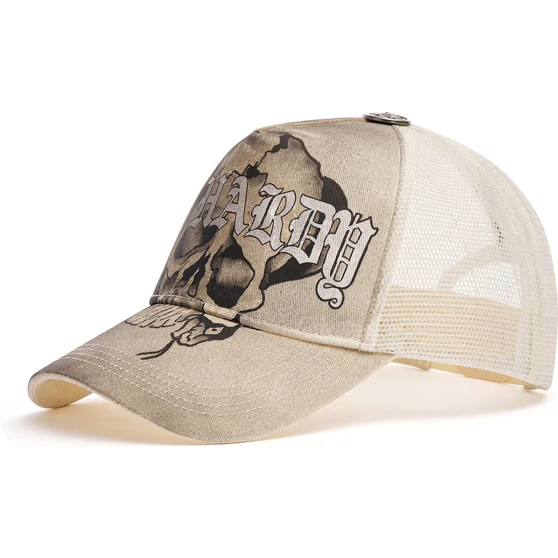 cepice-zaoblena-bezova-snapback-gothic-skull-graphic-ed-hardy