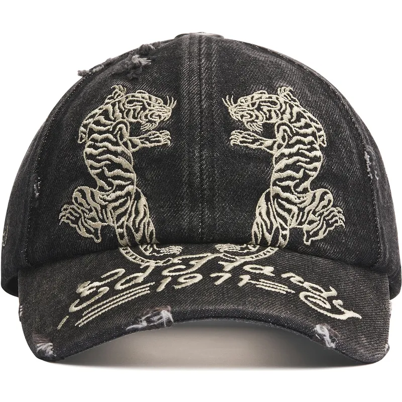 cepice-zaoblena-cerna-nastavitelny-desert-tiger-ed-hardy