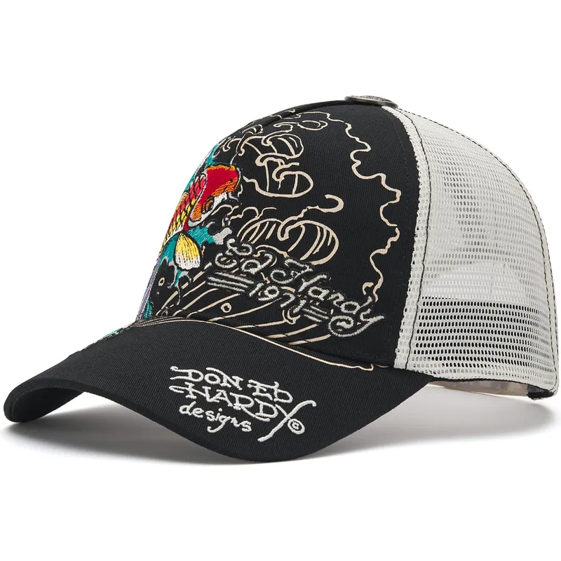 cepice-zaoblena-cerna-snapback-1971-koi-fish-ed-hardy cepice-zaoblena-cerna-snapback-1971-koi-fish-ed-hardy