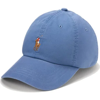 Čepice zaoblená modrá nastavitelný pásek Classic Sport Stretch Twill Polo Ralph Lauren