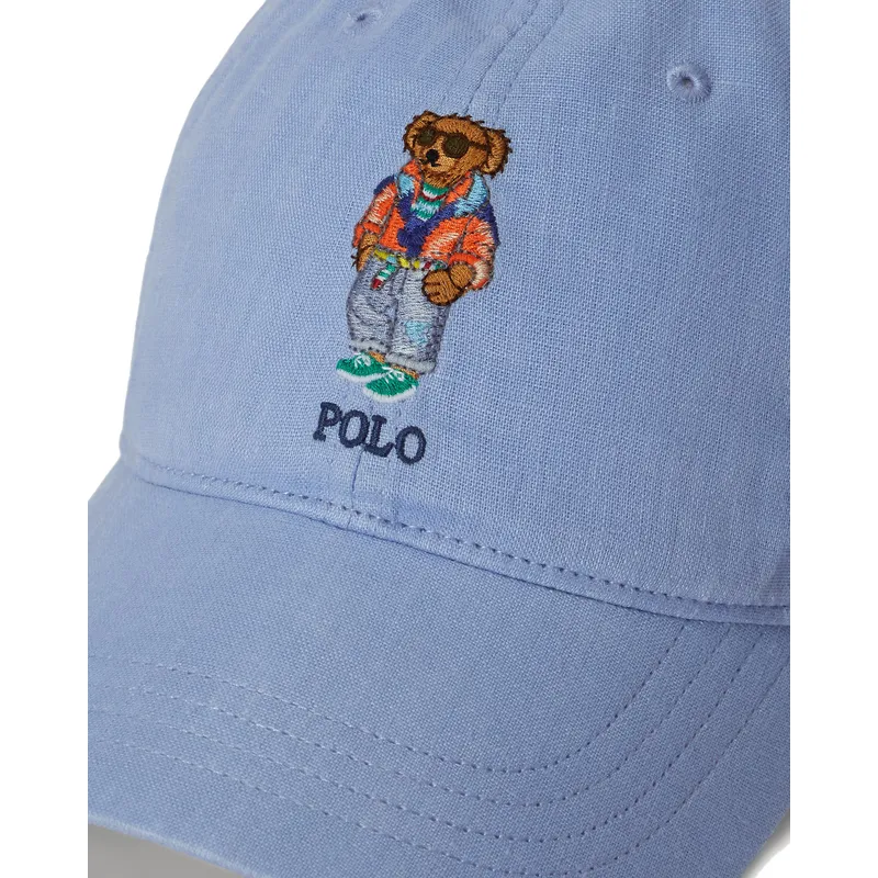 cepice-zaoblena-modra-nastavitelny-pasek-classic-sport-twill-polo-bear-polo-ralph-lauren
