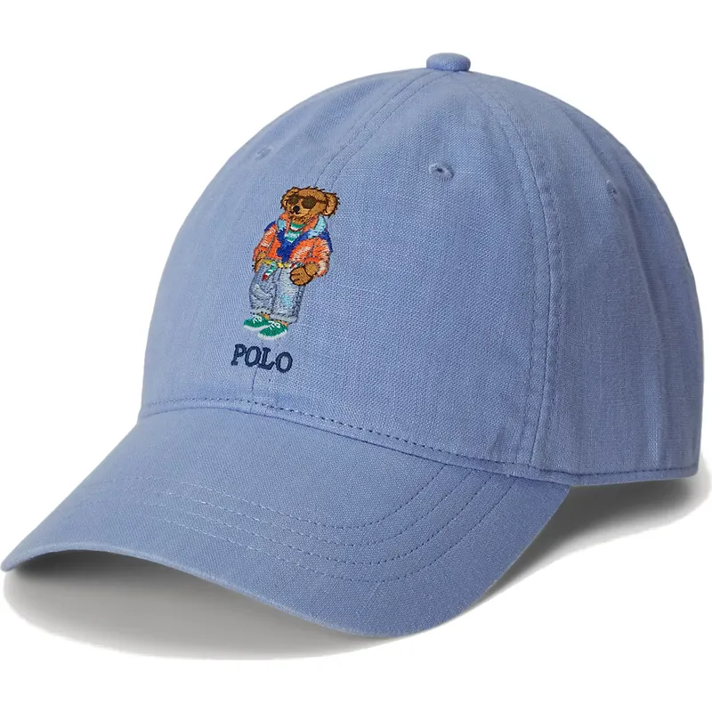 cepice-zaoblena-modra-nastavitelny-pasek-classic-sport-twill-polo-bear-polo-ralph-lauren