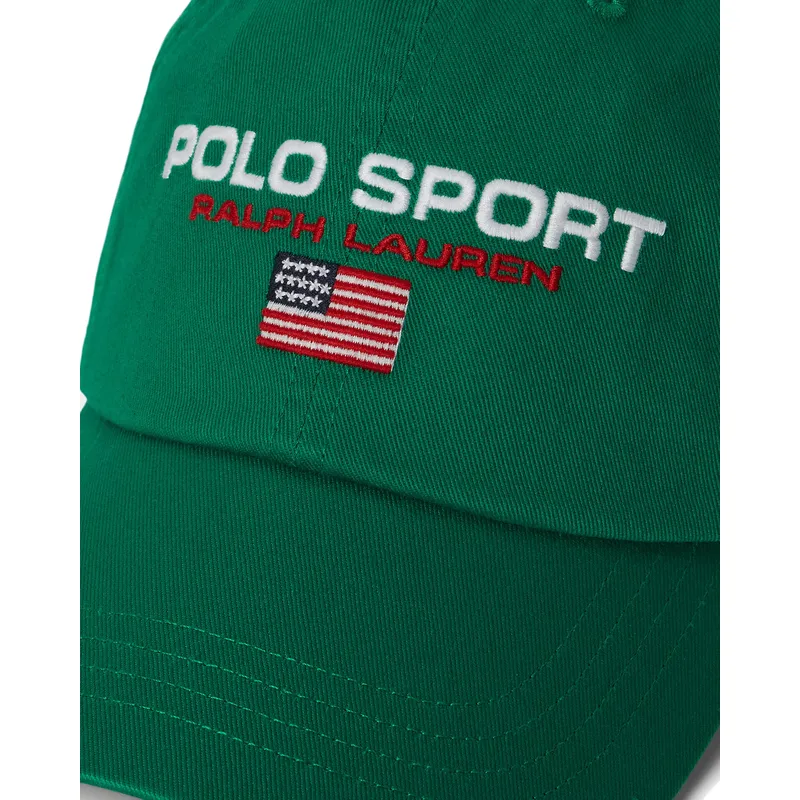 cepice-zaoblena-zelena-nastavitelny-sport-twill-polo-ralph-lauren