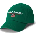cepice-zaoblena-zelena-nastavitelny-sport-twill-polo-ralph-lauren
