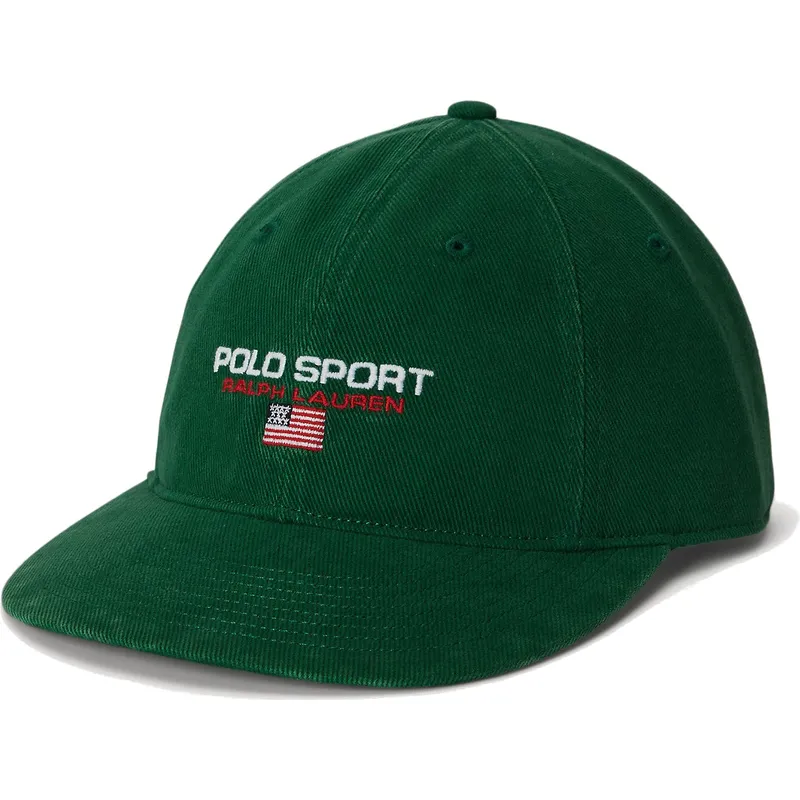 cepice-zaoblena-zelena-nastavitelny-authentic-baseball-polo-ralph-lauren