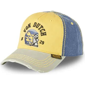 Čepice zaoblená vícebarevná nastavitelný RETRO12 Von Dutch
