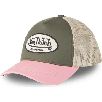 Cap zaoblená multicolor snapback Von Dutch