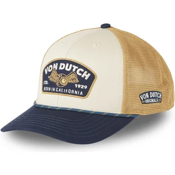 Čepice zaoblená vícebarevná snapback SEM07 Von Dutch