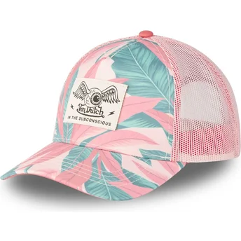 Čepice zaoblená růžová snapback CB ALL Von Dutch