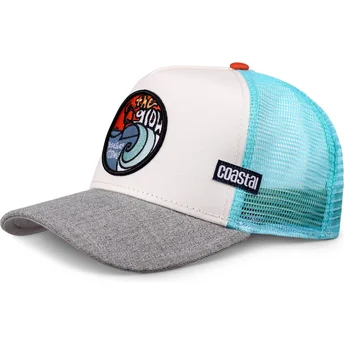Čepice zaoblená vícebarevná snapback The Glow HFT Coastal
