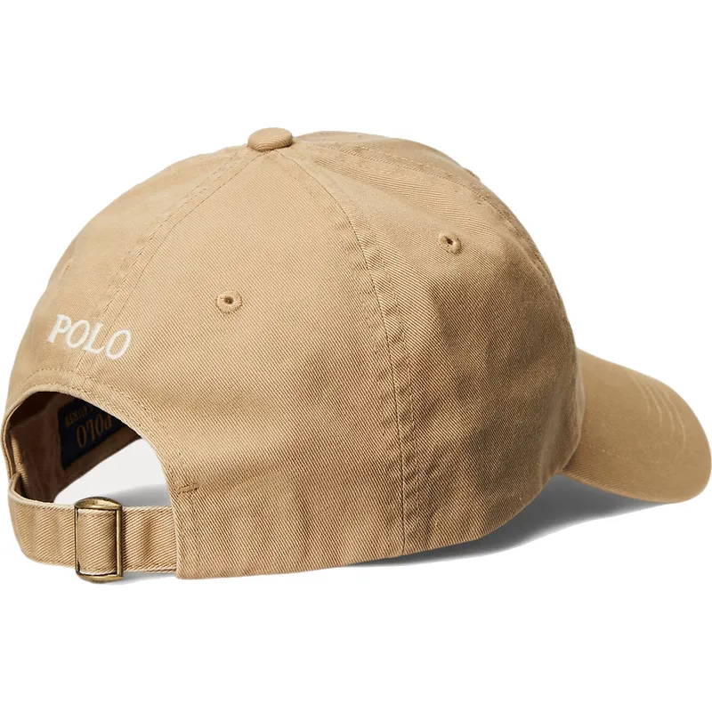 brun-bojd-justerbar-keps-cotton-chino-classic-sport-fran-polo-ralph-lauren