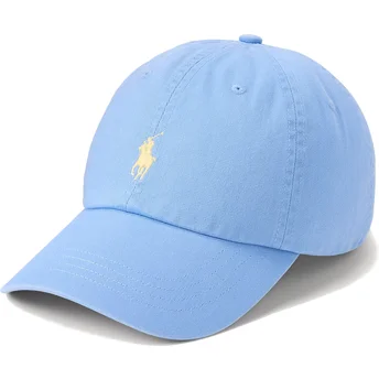 Čepice zaoblená modrá nastavitelný Cotton Chino Classic Sport Polo Ralph Lauren